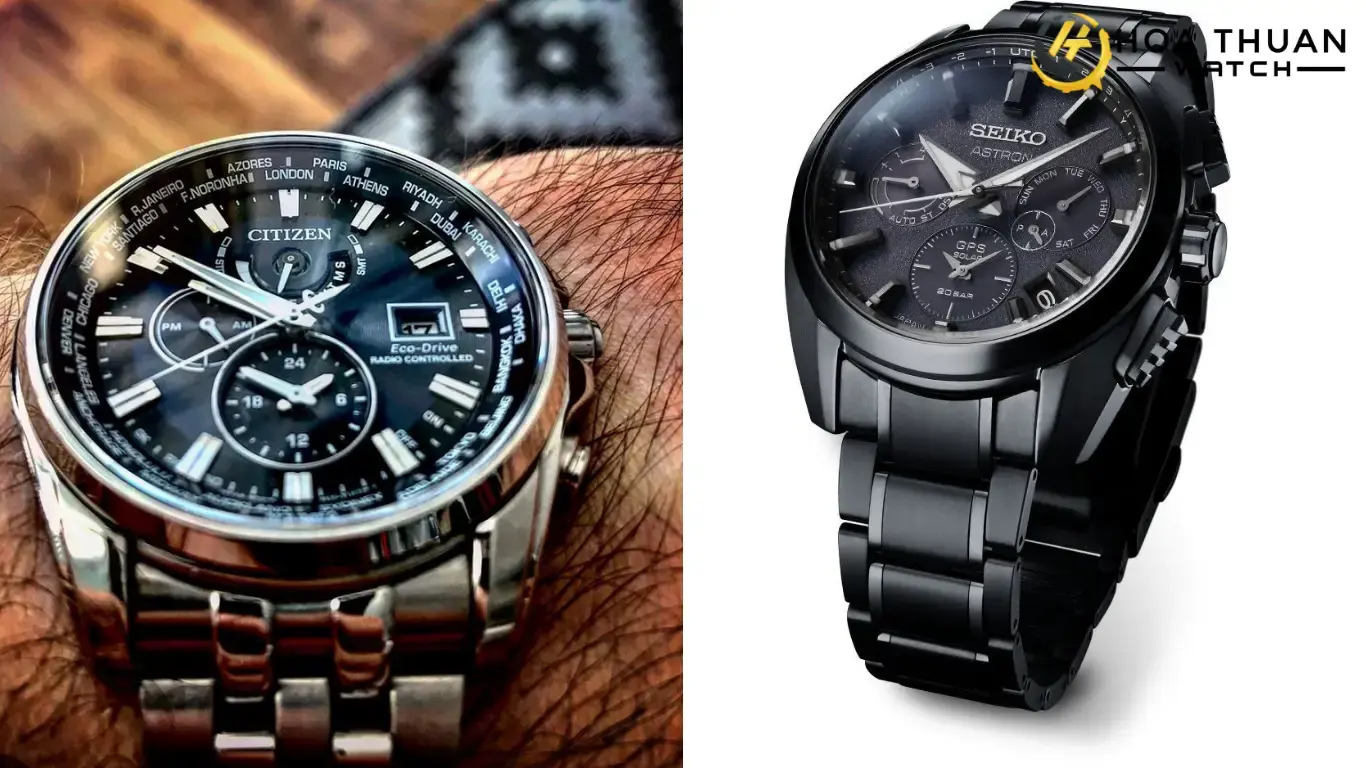 Bảng thông số Citizen Eco-Drive vs Seiko Solar