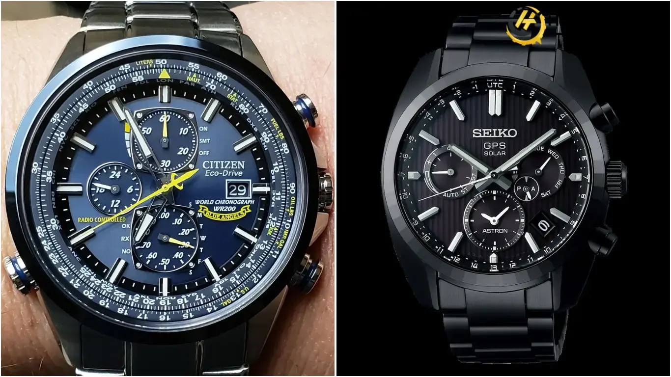 Vẻ đẹp của Citizen Eco-Drive và Seiko Solar