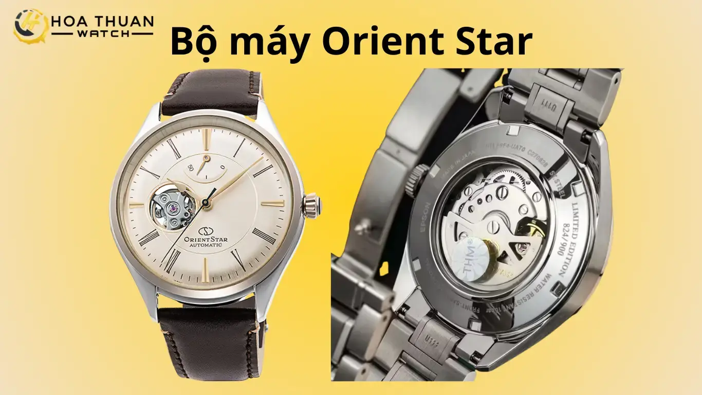 Bộ máy của đồng hồ Orient star
