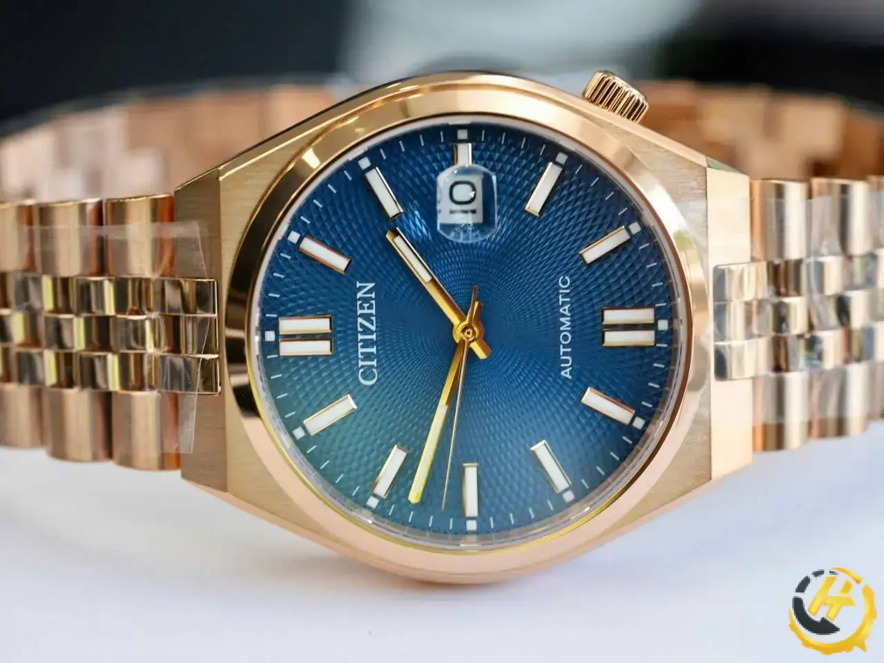 Đồng Hồ Citizen Automatic Tsuyosa 60 NK0023-57L Rose Deep Blue 40mm