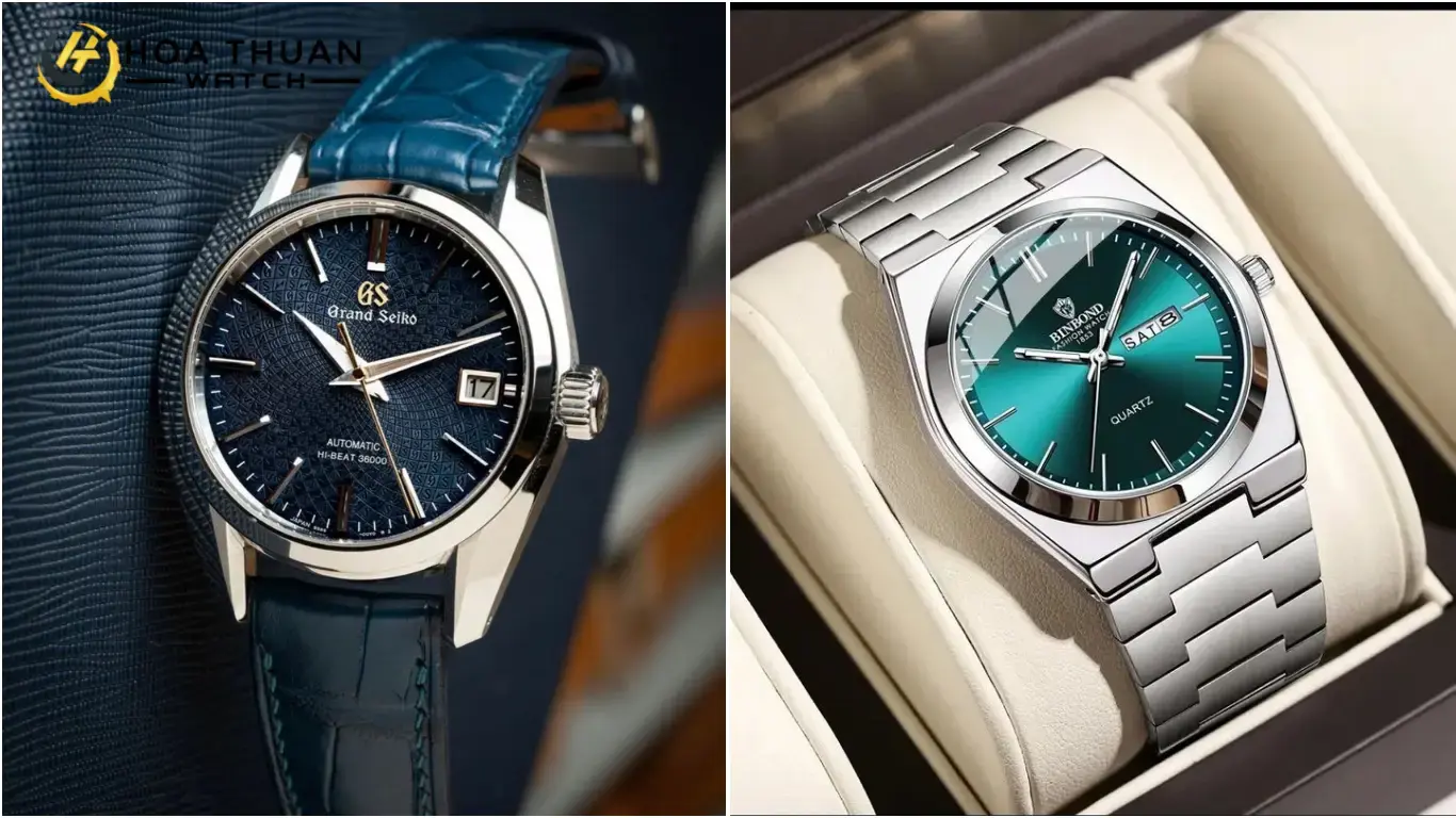 So sánh chi tiết đồng hồ Automatic vs Quartz
